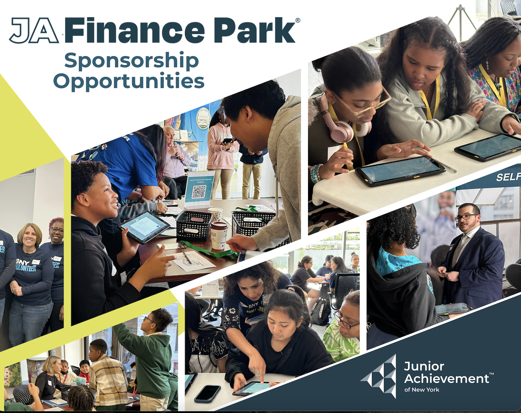 JA Finance Park Sponsorship Opportunities Display Image